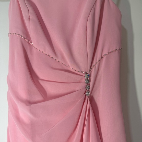 Mary’s Modern Maid Gown Dress Formal Prom Bridal Dress Size 4 Small $290 Pink - Picture 2 of 9